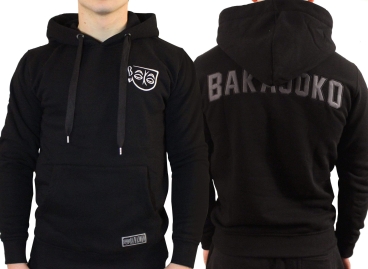 Bluza z kapturem BAKAJOKO (biały haft)