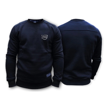 Bluza czarna mordka haft