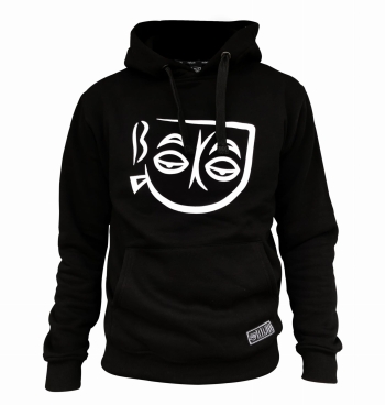 Bluza z kapturem czarna MORDKA