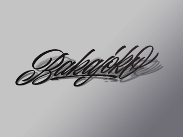 Naklejka foliowa 3D tag - czarna