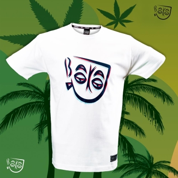 Koszulka biała MORDKA 3D
